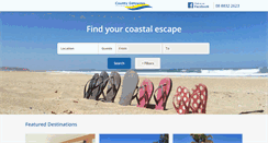 Desktop Screenshot of countrygetaways.com.au